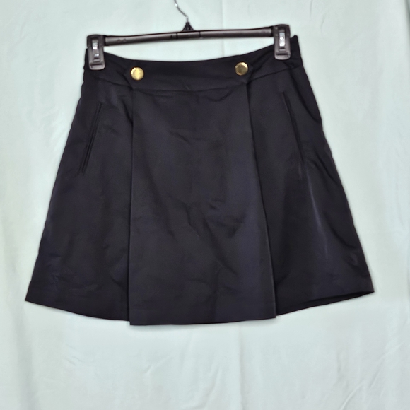 Fairway Fox Dresses & Skirts - Navy Blue Fairway Fox Brand Golf Skort with Gold Buttons